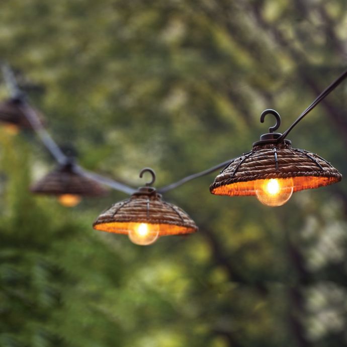 8Count Banana Leaf Light String Bed Bath & Beyond