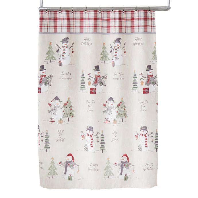 Scenic Snowman Seasonal Bathroom Collection Bed Bath Beyond