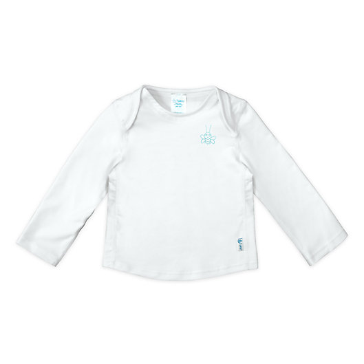 Alternate image 1 for i play.® by green sprouts® Long Sleeve Rashguard in White