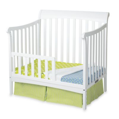 white crib converts to toddler bed