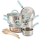 Alternate image 0 for Rachael Ray&trade; Create Delicious Stainless Steel 10-Piece Cookware Set