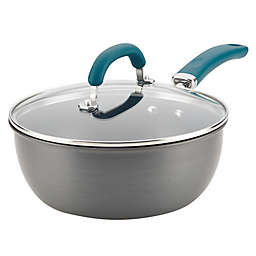 Rachael Ray™ Create Delicious Nonstick 3 qt. Covered Everything Pan in Teal
