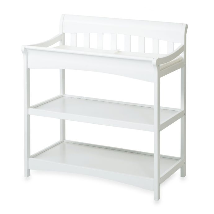 Child Craft Coventry Changing Table In Matte White Bed Bath