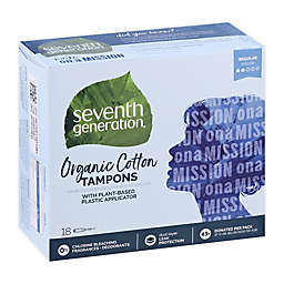 Seventh Generation® 18-Count Organic Cotton Regular Tampons