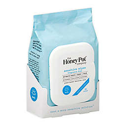 The Honey Pot&reg; Company 30-Count Plant-Based Sensitive Fragrance-Free Wipes