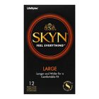 Alternate image 1 for Lifestyles&reg; Skyn&reg; 12-Count Large Lubricated Non-Latex Condoms