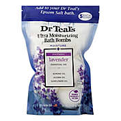 Dr. Teal&#39;s&reg; 5-Count Ultra Moisturizing Bath Bombs in Lavender
