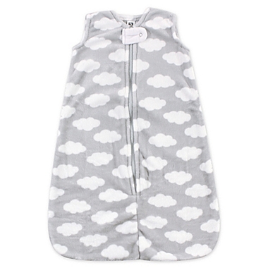 Hudson Baby&reg; Clouds Wearable Sleeping Bag in Grey. View a larger version of this product image.