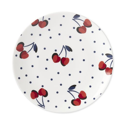 kate spade new york Vintage Cherry Dot Dinnerware Collection in Red | Bed  Bath & Beyond