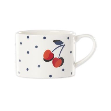 kate spade new york Vintage Cherry Dot Weekend Mug in Red | Bed Bath &  Beyond