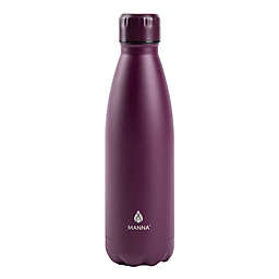 Manna™ Vogue® 17 oz. Double Wall Stainless Steel Bottle in Powder Coated Purple