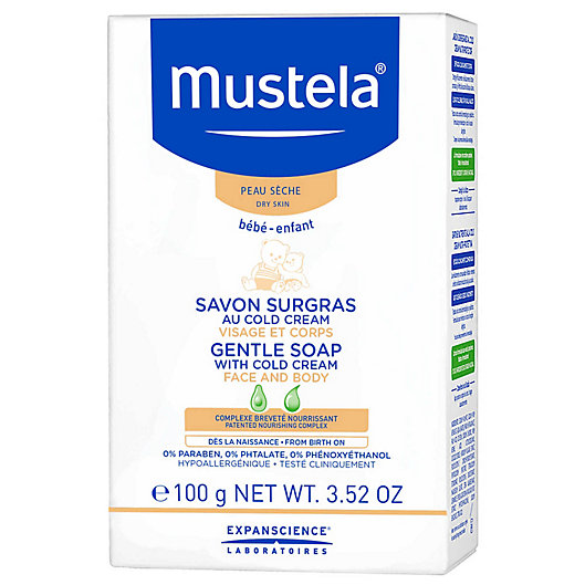 Alternate image 1 for Mustela® Bébé 3.5 oz. Gentle Soap with Cold Cream