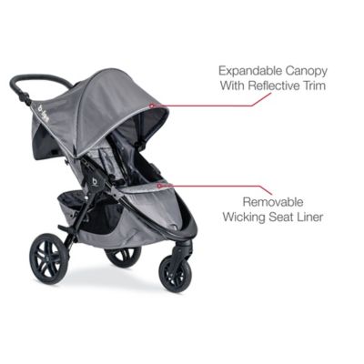 britax b free endeavor travel system