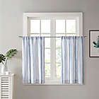 Alternate image 0 for Lara 32-Inch Rod Pocket Window Curtain Panel Pair in Blue