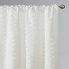 Alternate image 1 for Wave Chenille Window Valance in White
