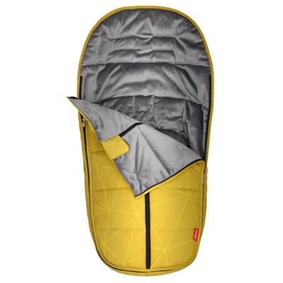 Diono&reg; All-Weather Stroller Footmuff in Yellow Sulphur
