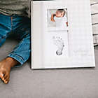 Alternate image 5 for Pearhead&reg; Baby Memory Book and Clean-Touch Ink Pad in Grey Gingham