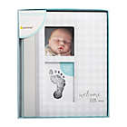 Alternate image 8 for Pearhead&reg; Baby Memory Book and Clean-Touch Ink Pad in Grey Gingham