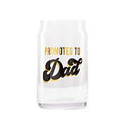 Pearhead&reg; &quot;Promoted to Dad&quot; Beer Glass in Black/Gold