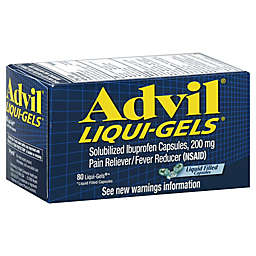 Advil® Liqui-Gels® 80-Count 200 mg Pain Reliever/Fever Reducer Liqui-Gels
