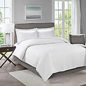 Cathay&reg; Home Solid 3-Piece Duvet Cover Set