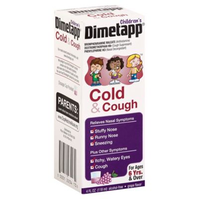 Dimetapp Children&#39;s 4 oz. Cold & Cough Syrup in Grape Flavor