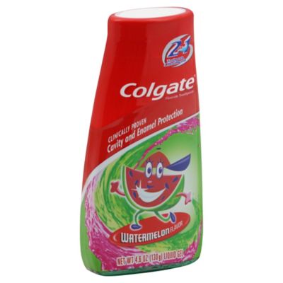 Colgate Kids 2-in-1 4.6-oz Toothpaste and Mouthwash in Watermelon Flavor