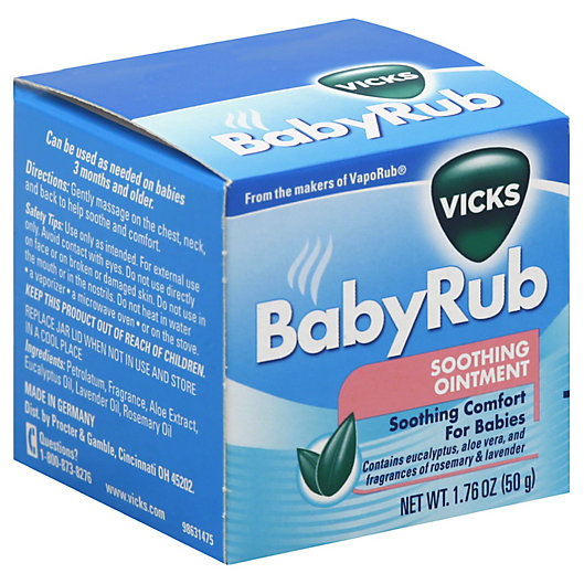Alternate image 1 for Vicks® 1.76 oz. Baby Rub Ointment