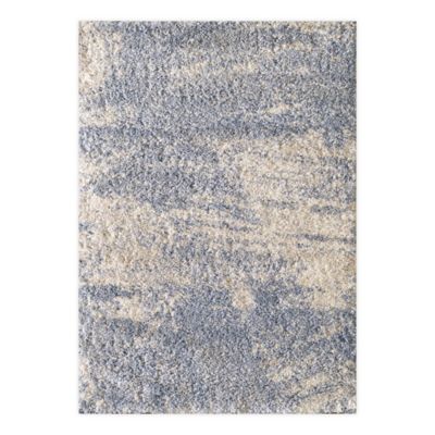 O&amp;O by Olivia &amp; Oliver&trade; Crosby 3&#39;3 x 4&#39;11 Shag Accent Rug in Blue
