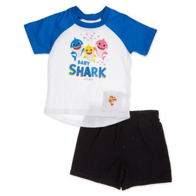 baby shark toddler bed set