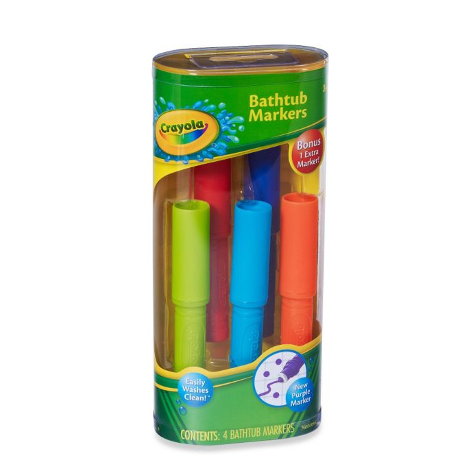 Crayola 4 Pack Bathtub Markers Bed Bath Beyond