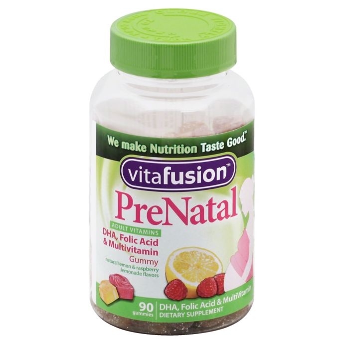 Vitafusion® 90-Count Prenatal DHA & Folic Acid Gummy Vitamins