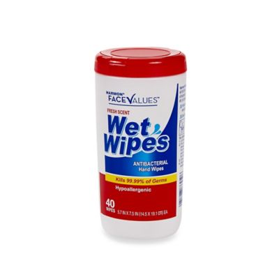 can wet wipes be used on face