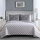 Alternate image 7 for Therapedic&reg; 12 lb. Weighted 3-Piece Reversible Full/Queen Quilt Set in Grey