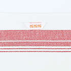 Alternate image 2 for M&Uuml;kitchen&reg; Classic Stripe 2-Piece Designer Towel Set in Red