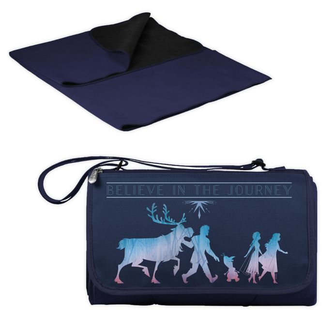 Disney® 51" Picnic Blanket in Navy(1 piece set) | Bed Bath & Beyond