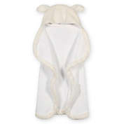 Just Born&reg; Cuddle Plush Hooded Towel in Ivory
