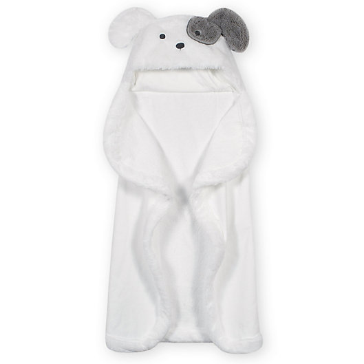 NEW BORN CUTE WHITE BABY HOODED TOWEL 100% COTTON