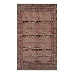 Momeni® Banaras 8'6 x 11'6 Hand-Knotted Area Rug in Pink