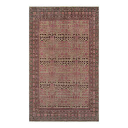 Momeni® Banaras 9'6 x 13'6 Hand-Knotted Area Rug in Pink
