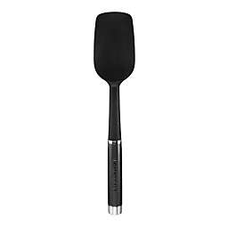 KitchenAid® Gourmet Spoon Spatula in Black