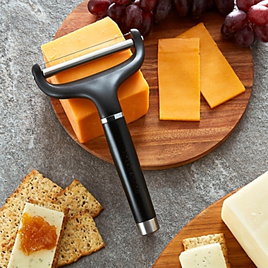 KitchenAid&reg; Gourmet Cheese Slicer in Black. View a larger version of this product image.