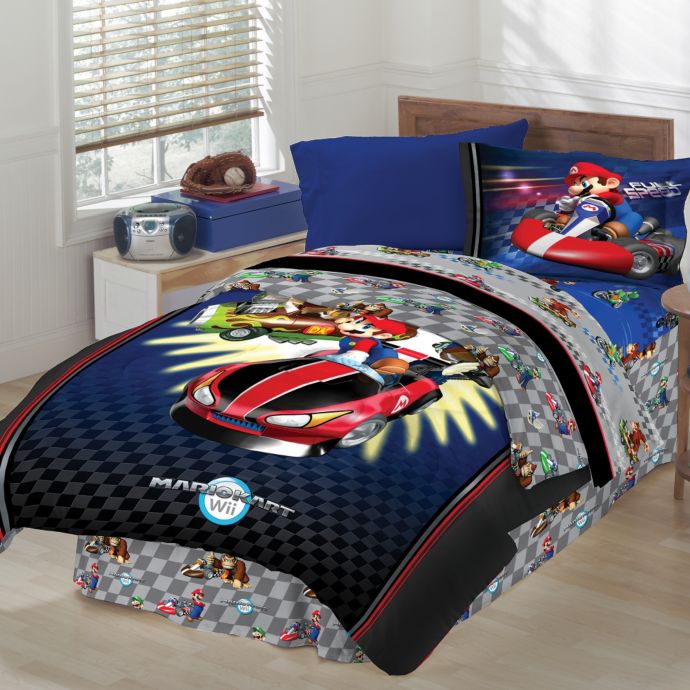 Super Mario Bros Bedding And Bath Collection Bed Bath Beyond