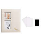 Alternate image 1 for Pearhead&reg; Baby Memory Book and Clean-Touch Ink Pad in Ivory Linen