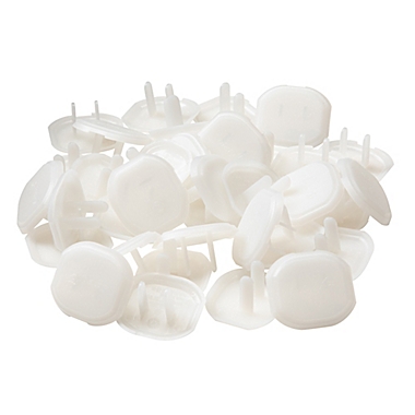 Safety 1st&reg; 36-Pack Outlet Plug Protectors in White. View a larger version of this product image.