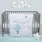 Alternate image 0 for Sammy &amp; Lou Starry Dreams 4-Piece Clouds Crib Bedding Set