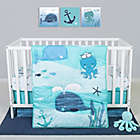 Alternate image 0 for Sammy &amp; Lou Nautical Adventure 4-Piece Crib Bedding Set in Blue/White
