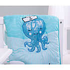 Alternate image 11 for Sammy &amp; Lou Nautical Adventure 4-Piece Crib Bedding Set in Blue/White