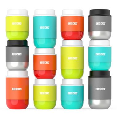 Zoku&reg; 16 oz. Neat Stack Food Jar in Stainless Steel. View a larger version of this product image.