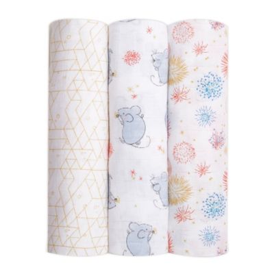 aden and anais white swaddle